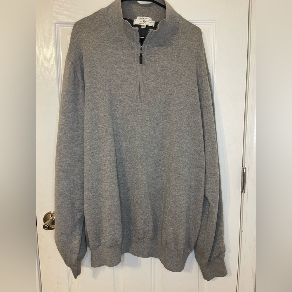 Men’s Fairway & Greene Quarter-zip windbreaker sweater!